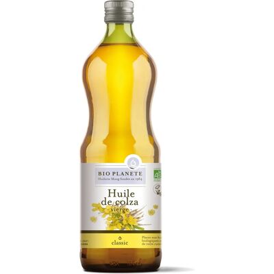 Huile de colza vierge Bio Planète 1L - Publicité Huile de colza vierge Bio Planète 1L - Publicité