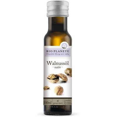 BIO PLANETE Walnussöl Bio Kaltgepresst 100ml - Pflanzenöl BIO PLANETE Walnussöl Bio Kaltgepresst 100ml - Pflanzenöl