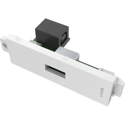 Vision TC3 USBA Toma de corriente USB - Blanco Vision TC3 USBA Toma de corriente USB - Blanco