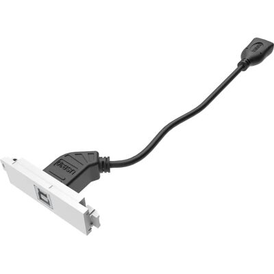 Vision TC3 USBB - USB 3.2 Gen 1 - 1 Módulo - Blanco - Toma eléctrica Vision TC3 USBB - USB 3.2 Gen 1 - 1 Módulo - Blanco - Toma eléctrica