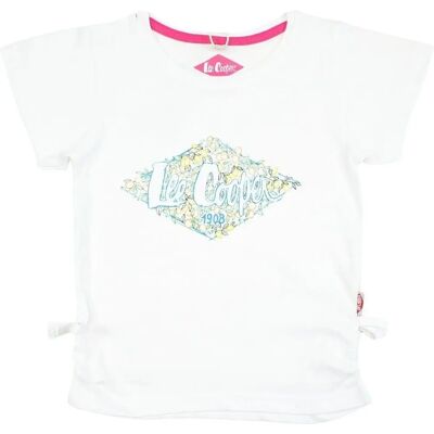 T-Shirt Blanc en Coton pour Enfants LEE COOPER - Vêtements pour Enfants T-Shirt Blanc en Coton pour Enfants LEE COOPER - Vêtements pour Enfants