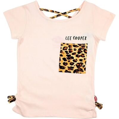 LEE COOPER Tee en coton rose pour fille XS - Publicité LEE COOPER Tee en coton rose pour fille XS - Publicité