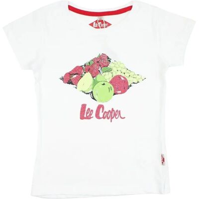Lee Cooper T-Shirt Blanc en Coton XS - Enfant Lee Cooper T-Shirt Blanc en Coton XS - Enfant