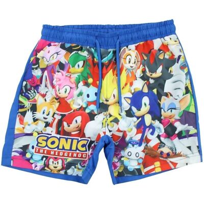 Shorts pour enfants SONIC - Polyester Bleu - Short Shorts pour enfants SONIC - Polyester Bleu - Short
