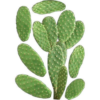 Sticker Murale Cactus del Deserto - Effetto Realistico, 48x68cm Sticker Murale Cactus del Deserto - Effetto Realistico, 48x68cm