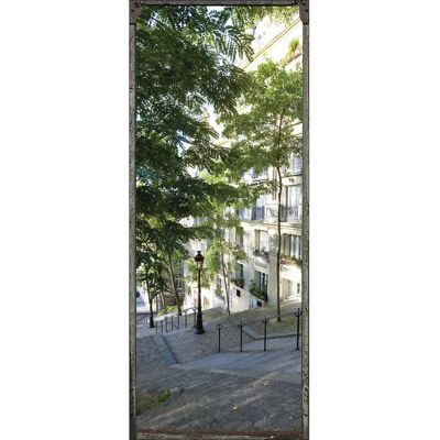 Väggklistermärke Paris gata - 83x204cm - Dekor Väggklistermärke Paris gata - 83x204cm - Dekor