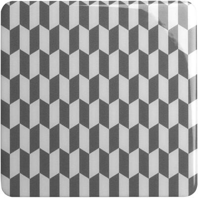 PLAGE Gray 3D Tile Stickers - Wall Decor PLAGE Gray 3D Tile Stickers - Wall Decor