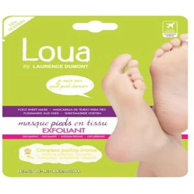 Loua Masque Pieds Exfoliant - Soins pour les Pieds - Publicité Loua Masque Pieds Exfoliant - Soins pour les Pieds - Publicité