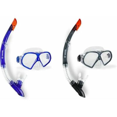 Kit de Snorkel Rouge Beuchat - Silicone - Adultes - Publicité Kit de Snorkel Rouge Beuchat - Silicone - Adultes - Publicité