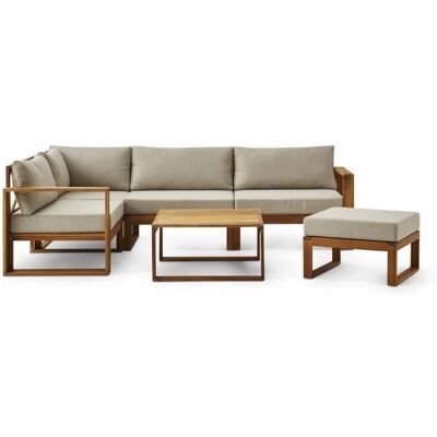 Mobilier de jardin FSC Acacia Bocarnea - 6 Personnes - Publicité Mobilier de jardin FSC Acacia Bocarnea - 6 Personnes - Publicité