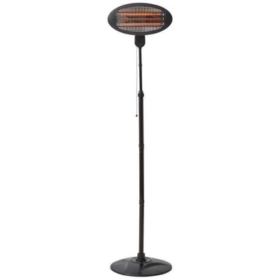 Chauffage Électrique Favex Fano - 210cm - Noir - 2000W Chauffage Électrique Favex Fano - 210cm - Noir - 2000W