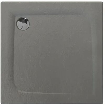 Plateau de douche carré Allibert 243228 - Acrylique - Argent Plateau de douche carré Allibert 243228 - Acrylique - Argent