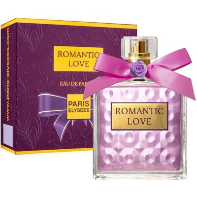Paris Elysees Romantic Love pour femme - Eau de Parfum 100ml - Publicité Paris Elysees Romantic Love pour femme - Eau de Parfum 100ml - Publicité