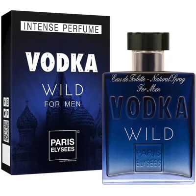 Paris Elysees Vodka Wild For Men E.D.T. - Eau de Toilette - Publicité Paris Elysees Vodka Wild For Men E.D.T. - Eau de Toilette - Publicité