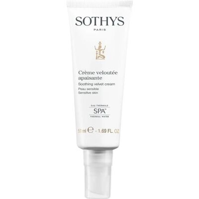 Sothys Soothing Velvet Cream - Sensitive Skin - 50ml Sothys Soothing Velvet Cream - Sensitive Skin - 50ml