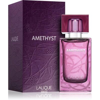 Lalique Amethyst Eau De Parfum - Blomster- og Frugtduft - 50ml Lalique Amethyst Eau De Parfum - Blomster- og Frugtduft - 50ml