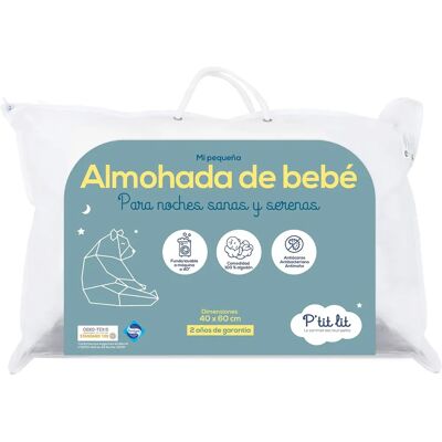 P'TIT LIT Anti-Milben-Kissen 40x60cm - Baby P'TIT LIT Anti-Milben-Kissen 40x60cm - Baby