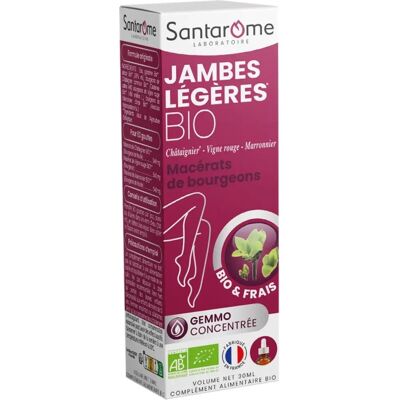 Santarome Bio Complexe Bourgeons Jambes Légères 30ml - Publicité Santarome Bio Complexe Bourgeons Jambes Légères 30ml - Publicité