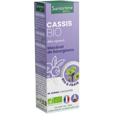 Santarome Bio Cassis - Bio Schwarze Johannisbeerknospe, Vegan, 30ml Santarome Bio Cassis - Bio Schwarze Johannisbeerknospe, Vegan, 30ml