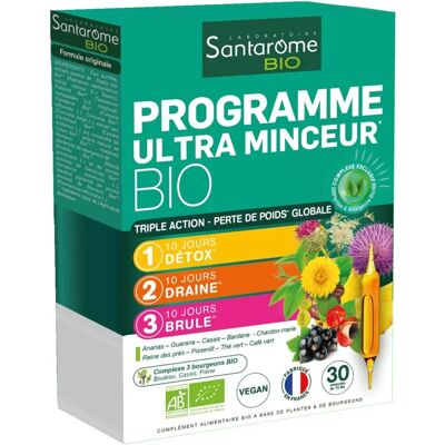 Programa Orgánico Ultra Adelgazante de Santarome - Suplemento Dietético Programa Orgánico Ultra Adelgazante de Santarome - Suplemento Dietético