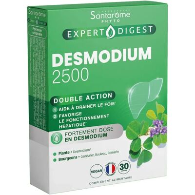SANTAROME Desmodium 2500 - Leberunterstützung Veganes Supplement SANTAROME Desmodium 2500 - Leberunterstützung Veganes Supplement