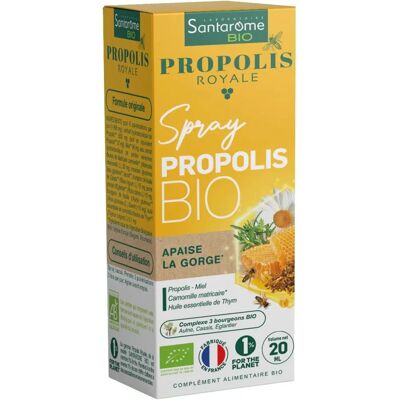 Santarome Propolis Royale Bio Spray - Halsschmerzen - 20 ml Santarome Propolis Royale Bio Spray - Halsschmerzen - 20 ml