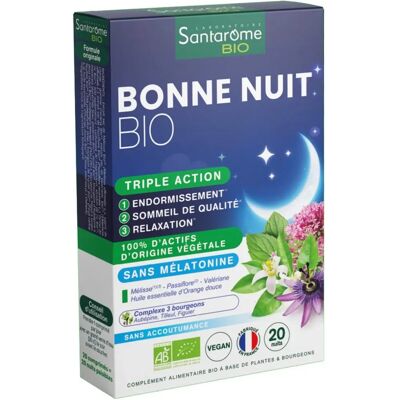 Santarome Bonne Nuit Bio Tabletten - Schlafhilfe - 20 Stück Santarome Bonne Nuit Bio Tabletten - Schlafhilfe - 20 Stück
