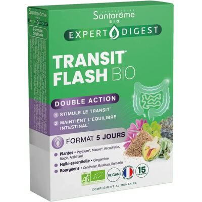 Santarome Transit Flash Bio 15 Tabletten - Nahrungsergänzungsmittel Santarome Transit Flash Bio 15 Tabletten - Nahrungsergänzungsmittel