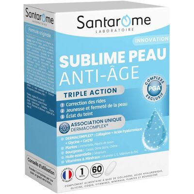 Santarome Sublime Peau Anti-Âge - 60 comprimés - Publicité Santarome Sublime Peau Anti-Âge - 60 comprimés - Publicité