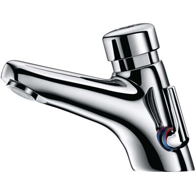 DELABIE Tempomix 2 - Mezclador de lavabo temporizado - Fabricación francesa DELABIE Tempomix 2 - Mezclador de lavabo temporizado - Fabricación francesa
