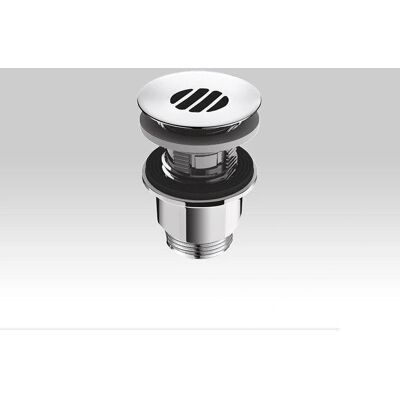 DELABIE Hygiena 11/4 Drain d'évier - Grille en laiton chromé résistant à la corrosion DELABIE Hygiena 11/4 Drain d'évier - Grille en laiton chromé résistant à la corrosion