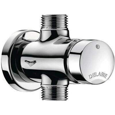 Grifo urinario Delabie - Temposoft 2 Instalación en pared, cromo, 0.15 l/sec Grifo urinario Delabie - Temposoft 2 Instalación en pared, cromo, 0.15 l/sec
