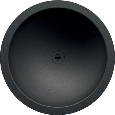 Lavabo de acero inoxidable negro empotrado - Hemi - 45cm Lavabo de acero inoxidable negro empotrado - Hemi - 45cm