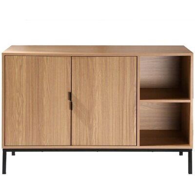 Calicosy L110 Wood Effect 2-Door Cabinet Calicosy L110 Wood Effect 2-Door Cabinet