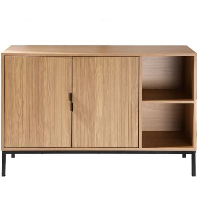 Calicosy L110 Wood Effect 2-Door Cabinet Calicosy L110 Wood Effect 2-Door Cabinet
