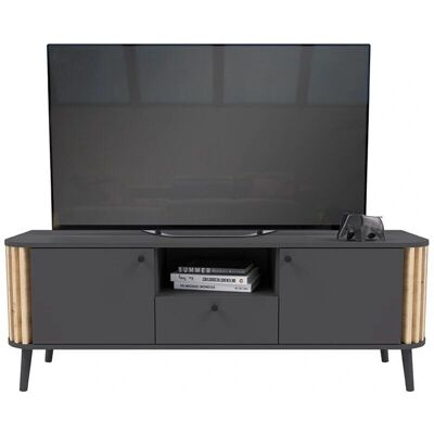 Calicosy PURE Mueble TV - 1 Cajón, 2 Puertas, Nicho Abierto, 138cm Calicosy PURE Mueble TV - 1 Cajón, 2 Puertas, Nicho Abierto, 138cm