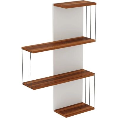 CALICOSY - Estantería mural con 4 estantes H96 cm - 64 cm width - Wall shelf CALICOSY - Estantería mural con 4 estantes H96 cm - 64 cm width - Wall shelf