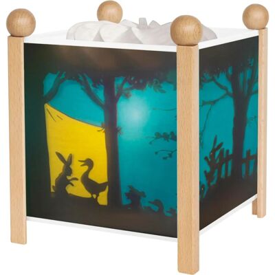 Lampe Magique Gedeon en Bois Naturel - Veilleuse Lampe Magique Gedeon en Bois Naturel - Veilleuse
