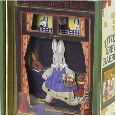 Trousselier - Boîte à Musique Danseuse de Lapin - Rouge - Publicité Trousselier - Boîte à Musique Danseuse de Lapin - Rouge - Publicité