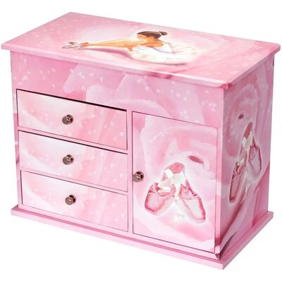 Trousselier Rose Ballerina Schmuckschatulle - Schmuck & Kosmetik Trousselier Rose Ballerina Schmuckschatulle - Schmuck & Kosmetik