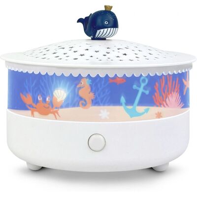 Trousselier 6260817 Baby Nachtlampje - Blauw & Wit - Muziek & Sterrenprojector Trousselier 6260817 Baby Nachtlampje - Blauw & Wit - Muziek & Sterrenprojector