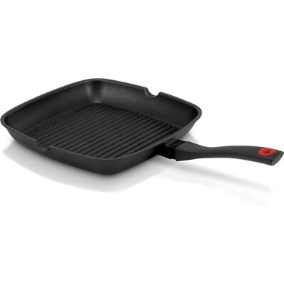 Beka Energy Poêle Grill - Carré, Aluminium, 28cm - Publicité Beka Energy Poêle Grill - Carré, Aluminium, 28cm - Publicité