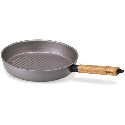 BEKA Nomad Poêle Grill 28cm en Acier Carbone - Saisir et Cuire BEKA Nomad Poêle Grill 28cm en Acier Carbone - Saisir et Cuire