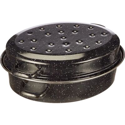Beka 14720344 Cocotte en acier émaillé ovale - Dutch oven Beka 14720344 Cocotte en acier émaillé ovale - Dutch oven