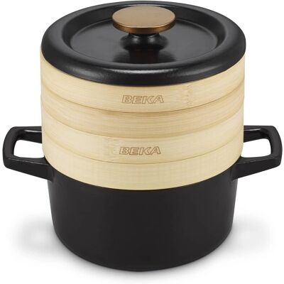 Beka Modèle 15149204 - Ensemble de vapeur Nori en bambou - Publicité Beka Modèle 15149204 - Ensemble de vapeur Nori en bambou - Publicité