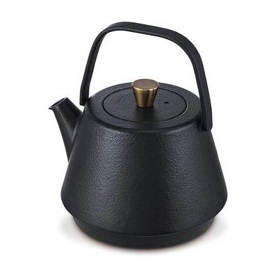 BEKA 16409324 Gusseisen Teekanne - 1,2L, Schwarz, Japanisch inspiriert BEKA 16409324 Gusseisen Teekanne - 1,2L, Schwarz, Japanisch inspiriert