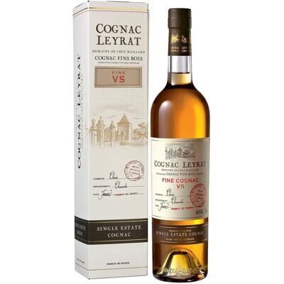 Leyrat VS Fine Single Estate Cognac - Frisch & Elegant - 40% Vol. Leyrat VS Fine Single Estate Cognac - Frisch & Elegant - 40% Vol.