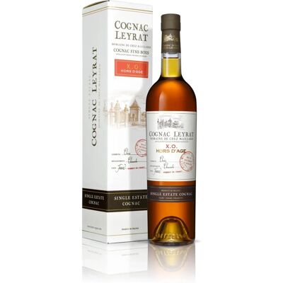 Leyrat X.O. Hors D'Âge Single Estate Cognac - Rijk, Pittig, 30+ Jaar Leyrat X.O. Hors D'Âge Single Estate Cognac - Rijk, Pittig, 30+ Jaar