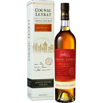 Leyrat ASSEMBLAGE N° 1 Single Estate Cognac - Cognac - 42% Vol. Leyrat ASSEMBLAGE N° 1 Single Estate Cognac - Cognac - 42% Vol.