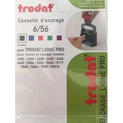 Trodat 6/56 Cartouche d'encre - Noir - Type de produit - Publicité Trodat 6/56 Cartouche d'encre - Noir - Type de produit - Publicité
